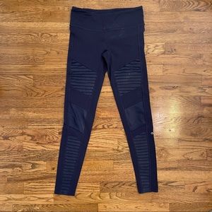 ALO Moto High Waist Legging - Navy